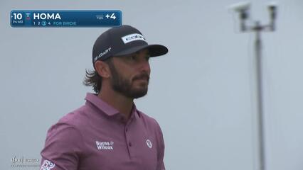 Max Homa | Round 2 | 10th hole | Shot 3 | 2025 Valero