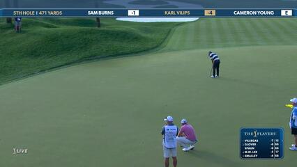 Karl Vilips | Round 1 | 5th hole | Shot 4 | 2025 THE PLAYERS