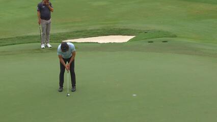 Aaron Baddeley | Round 2 | 16th hole | Shot 4 | 2025 Wyndham