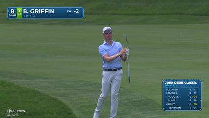 Ben Griffin | Round 1 | 8th hole | Shot 2 | 2026 John Deere