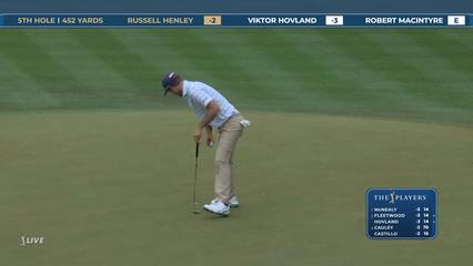 Russell Henley | Round 1 | 5th hole | Shot 3 | 2026 THE PLAYERS