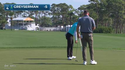 Max Greyserman | Round 3 | 4th hole | Shot 4 | 2025 Cognizant Classic