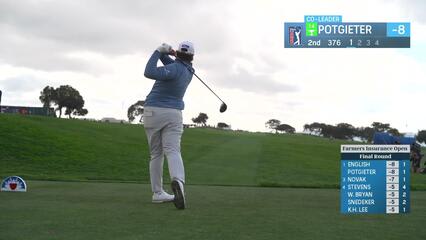 Aldrich Potgieter | Round 4 | 2nd hole | Shot 1 | 2025 Farmers