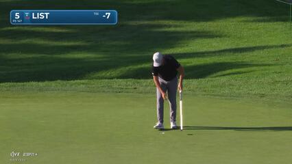 Luke List | Round 3 | 5th hole | Shot 4 | 2025 Rocket Classic