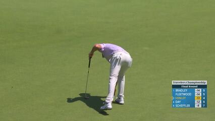 Russell Henley | Round 4 | 5th hole | Shot 3 | 2025 Travelers