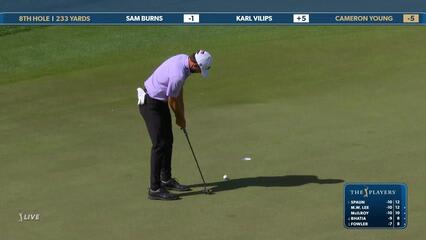 Cameron Young | Round 2 | 8th hole | Shot 3 | 2025 THE PLAYERS