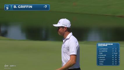 Ben Griffin | Round 2 | 18th hole | Shot 4 | 2025 Charles Schwab
