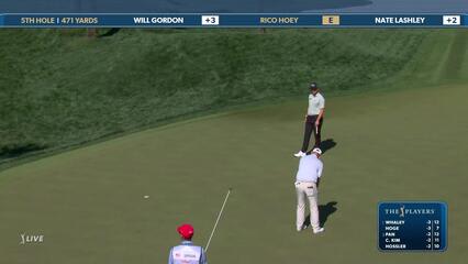 Rico Hoey | Round 1 | 5th hole | Shot 4 | 2025 THE PLAYERS