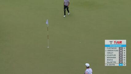 Ben Griffin | Round 2 | 14th hole | Shot 3 | 2025 TOUR Championship