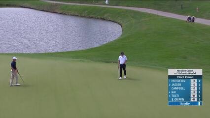 Justin Hastings | Round 3 | 11th hole | Shot 2 | 2025 Mexico Open