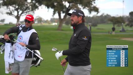 Andrew Novak | Round 4 | 1st hole | Shot 3 | 2025 Farmers