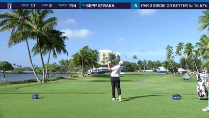 Sepp Straka | Round 2 | 17th hole | Shot 1 | 2025 Sony Open