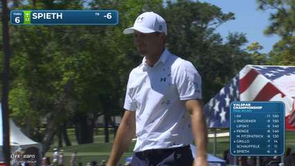Jordan Spieth | Round 4 | 6th hole | Shot 4 | 2026 Valspar