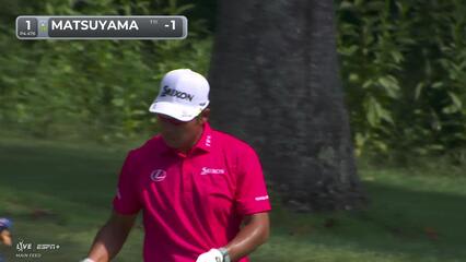 Hideki Matsuyama | Round 2 | 1st hole | Shot 2 | 2025 BMW Championship