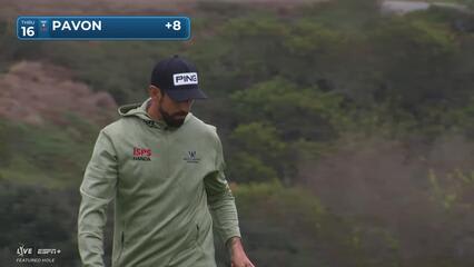 Matthieu Pavon | Round 1 | 16th hole | Shot 3 | 2025 Genesis