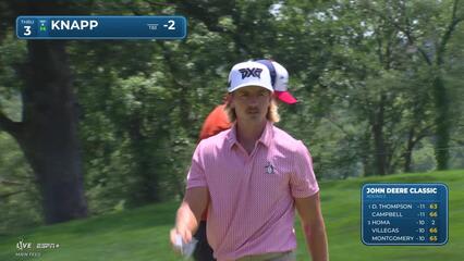 Jake Knapp | Round 2 | 3rd hole | Shot 3 | 2025 John Deere