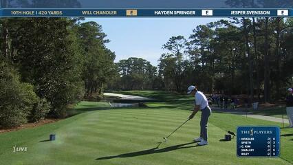 Will Chandler | Round 1 | 10th hole | Shot 1 | 2025 THE PLAYERS