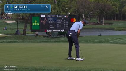 Jordan Spieth | Round 4 | 3rd hole | Shot 4 | 2025 Valspar