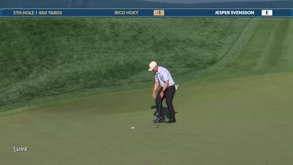 Rico Hoey | Round 3 | 5th hole | Shot 4 | 2025 THE PLAYERS