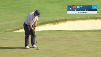 Rico Hoey | Round 1 | 17th hole | Shot 4 | 2025 John Deere