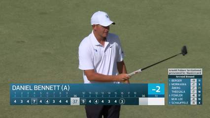 Daniel Bennett | Round 2 | 16th hole | Shot 3 | 2026 Arnold Palmer