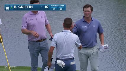 Ben Griffin | Round 2 | 9th hole | Shot 4 | 2025 Mexico Open