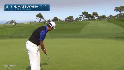 Hideki Matsuyama | Round 3 | 5th hole | Shot 3 | 2025 Farmers