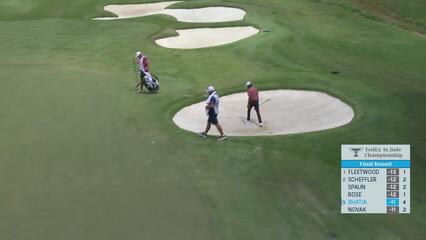 Akshay Bhatia | Round 4 | 5th hole | Shot 3 | 2025 FedEx St. Jude