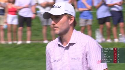 Russell Henley | Round 4 | 12th hole | Shot 2 | 2025 Travelers