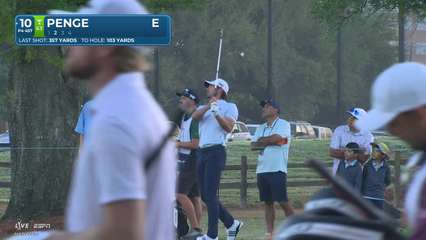 Marco Penge | Round 1 | 10th hole | Shot 2 | -1 