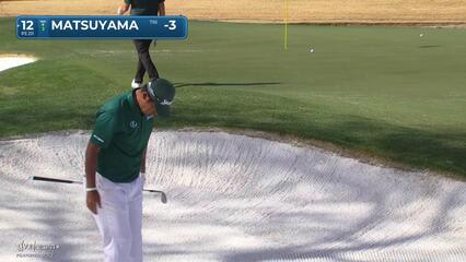 Hideki Matsuyama | Round 3 | 12th hole | Shot 2 | 2025 WM Phoenix Open
