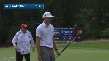 Matti Schmid | Round 1 | 3rd hole | Shot 3 | 2025 Wyndham