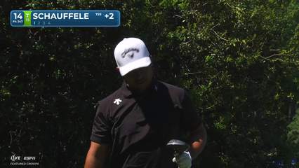 Xander Schauffele | Round 4 | 14th hole | Shot 1 | 2026 Truist Championship