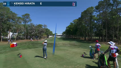 Kensei Hirata | Round 4 | 17th hole | Shot 1 | 2026 Valspar