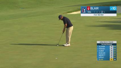 Zac Blair | Round 2 | 17th hole | Shot 4 | 2026 John Deere