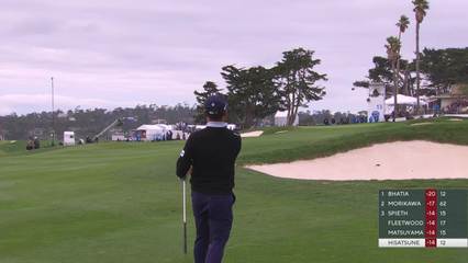 Ryo Hisatsune | Round 3 | 13th hole | Shot 2 | 2026 AT&T Pebble Beach