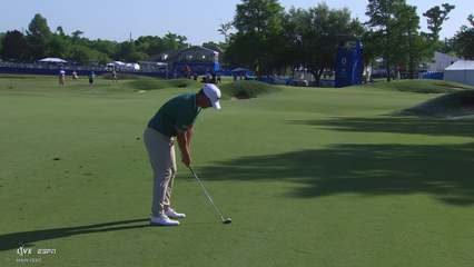 Zach Bauchou | Round 1 | 8th hole | Shot 2 | 2026 Zurich Classic