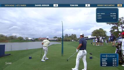 Denny McCarthy | Round 4 | 18th hole | Shot 1 | 2025 THE PLAYERS