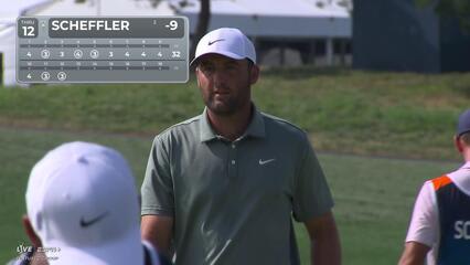 Scottie Scheffler | Round 2 | 12th hole | Shot 3 | 2025 BMW Championship