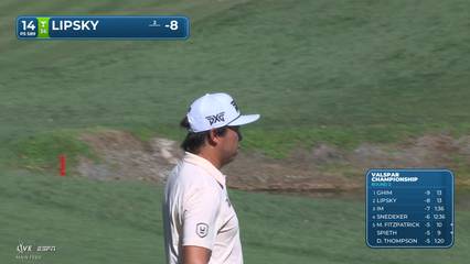 David Lipsky | Round 2 | 14th hole | Shot 3 | 2026 Valspar
