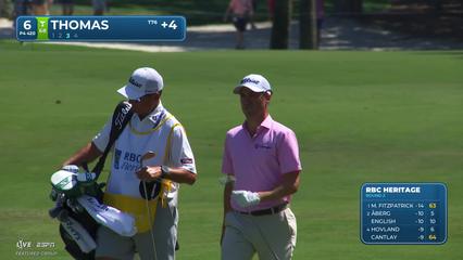 Justin Thomas | Round 2 | 6th hole | Shot 3 | 2026 RBC Heritage