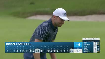 Brian Campbell | Round 1 | 9th hole | Shot 3 | 2025 Baycurrent