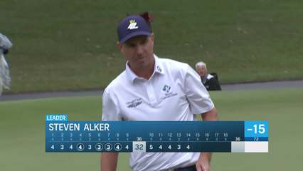 Steven Alker | Round 2 | 14th hole | Shot 4 | 2025 Simmons Bank Cham