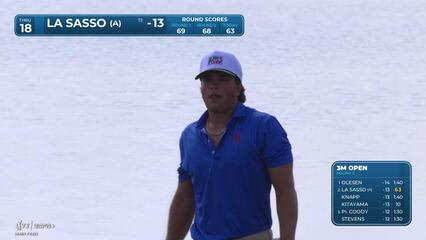 Michael La Sasso | Round 3 | 18th hole | Shot 4 | 2025 3M Open