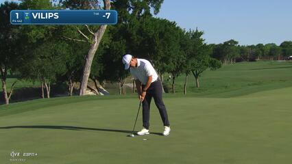 Karl Vilips | Round 4 | 1st hole | Shot 4 | 2025 THE CJ CUP