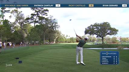 Ricky Castillo | Round 1 | 9th hole | Shot 1 | 2026 THE PLAYERS