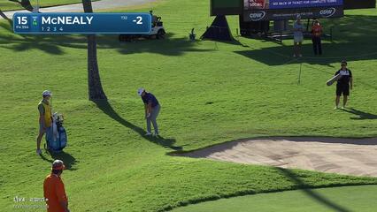 Maverick McNealy | Round 1 | 15th hole | Shot 3 | 2025 Sony Open