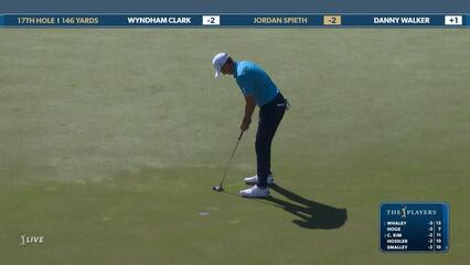 Jordan Spieth | Round 1 | 17th hole | Shot 4 | 2025 THE PLAYERS
