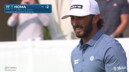 Max Homa | Round 2 | 17th hole | Shot 4 | 2025 RBC Canadian
