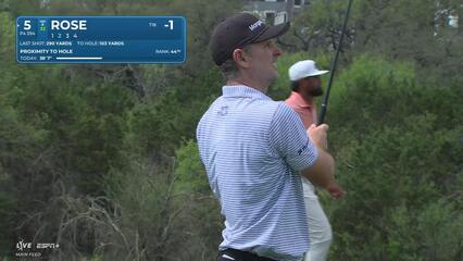Justin Rose | Round 1 | 5th hole | Shot 2 | 2025 Valero